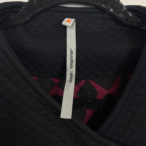 Cop.Copine Pinocchio Quilted Zip Relaxed Biker Soft Core Jacket Medium - Picture 6 of 7